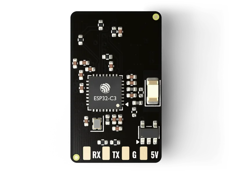 Fiodel ELRS 2.4GHz Receiver — bottom side of the board