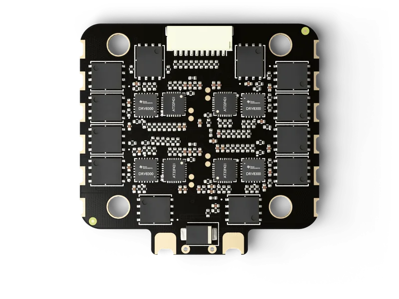 Fiodel 4-in-1 ESC — bottom side of the board