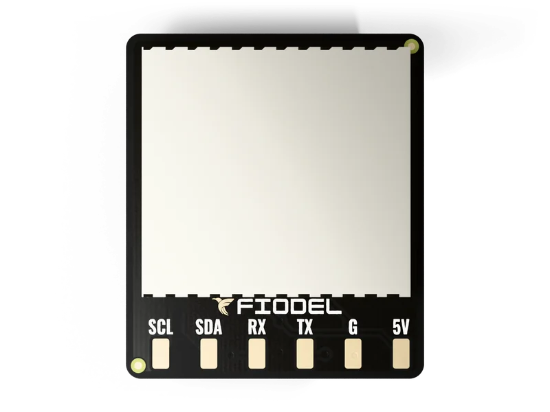 Fiodel M10 GPS + Compass — bottom side of the board
