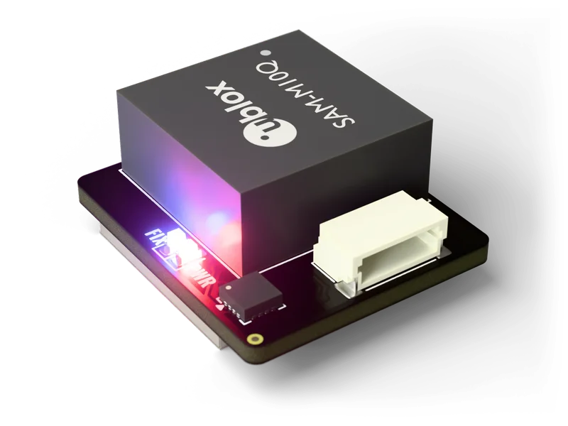 Fiodel M10 GPS + Compass — front left view